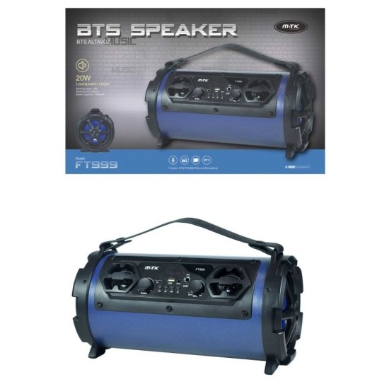 SPEAKER BLUETOOTH/WIRELESS FT999 BLUE